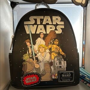 Loungefly Glow in the Dark Star Wars Disney Parks Backpack